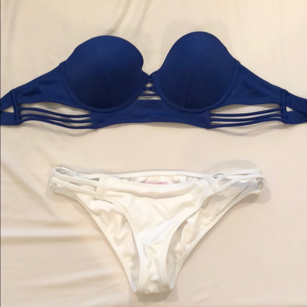 Never worn Victoria’s Secret Bandeau Swimsuit